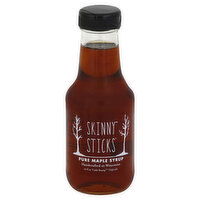 Skinny Sticks Maple Syrup, Pure, 10 Ounce