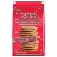 Tate's Bake Shop Cookies, Gingersnap, 7 Ounce
