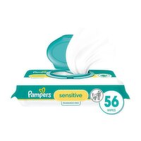 Pampers Sensitive Pampers Sensitive Baby Wipes 56 Count, 1X, 56 Each