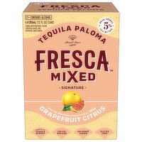 Fresca Mixed Tequila Paloma, Grapefruit Citrus, 4 Each