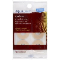 Equaline Callus Cushions, 6 Each