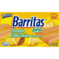 Marinela Barritas Marinela Barritas Piña Pineapple Soft Filled Cookie Bar, 8 count, 18.88 oz, 18.88 Ounce