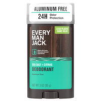 Every Man Jack Deodorant, Sea Salt + Citrus, 3 Ounce