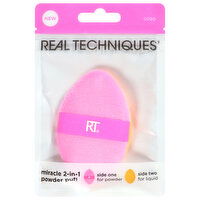 Real Techniques Miracle 2-in-1 Powder Puff, 1 Each
