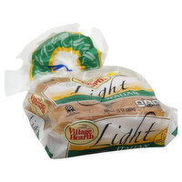 Village Hearth Hamburger Buns, Light, Italian, 13 Ounce