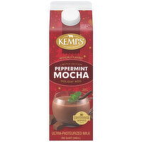 Kemps Peppermint Mocha Holiday Nog, 1 Quart