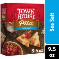 Town House Oven Baked Crackers, Sea Salt, 9.5 Ounce