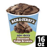 Ben & Jerry's Non-dairy Chocolate Fudge Brownie Frozen Dessert, 16 Ounce