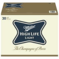 Miller High Life Light Beer, 30 Each