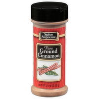 Spice Supreme Cinnamon, Ground, Pure, 3.25 Ounce