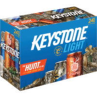 Keystone Light Beer, 24 Pack, 24 Each