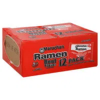 Maruchan Ramen Noodle Soup, Beef Flavor, 12 Each