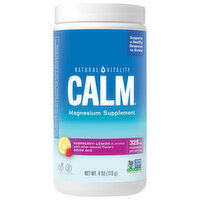 Calm Drink Mix, Magnesium, 325 mg, Raspberry Lemon Flavored, 4 Ounce