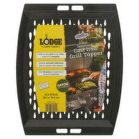 Lodge Cast Iron Grill Topper, Seasoned, 1 Each