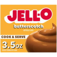 Jell-O Butterscotch Pudding & Pie Filling Mix, 3.5 Ounce