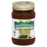 Green Mountain Gringo Salsa, Roasted Chile Pepper, Medium, 16 Ounce