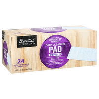 Essential Everyday Cleaning Pads, Thick Disposable, Refills, Deep Cleaning, 24 Each