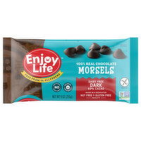 Enjoy Life Morsels, Dairy Free, Dark, 100% Real Chocolate, 9 Ounce