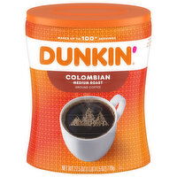 Dunkin' Coffee, Ground, Medium Roast, Colombian, 27.5 Ounce