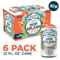 Sierra Nevada Hop Splash Citrus Sparkling Hop-Infused Water 6 Pack (12oz Cans), 6 Each