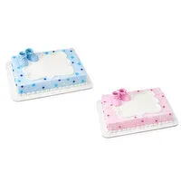 Cub Baby Booties Sheet Cake, 1 Each