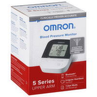 Omron Blood Pressure Monitor, Upper Arm, 5 Series, 1 Each