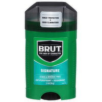 Brut Antiperspirant + Deodorant, Signature, 2.7 Ounce