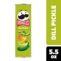 Pringles Potato Crisps Chips, Dill Pickle, 5.5 Ounce