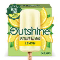 Outshine Lemon Frozen Fruit Bars, 6 Count, 6 Each