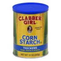 Clabber Girl Corn Starch, 12 Ounce