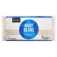 Essential Everyday Navy Beans, 32 Ounce