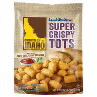 Lamb Weston Tots, Super Crispy, 28 Ounce