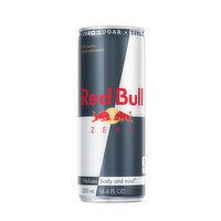 Red Bull Zero Energy Drink Zero Sugar, 80mg Caffeine, 8.4 Ounce