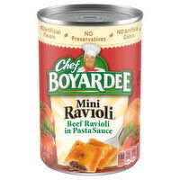 Chef Boyardee Beef Mini Ravioli in Pasta Sauce, 40 Ounce