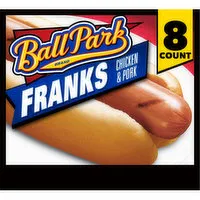 Ball Park Classic Hot Dogs, 8 Each