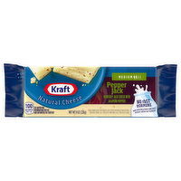 Kraft Cheese, Pepper Jack, Medium, 8 Ounce