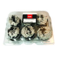 Cub Bakery Cookies and Cream Cupcakes, 6 Each