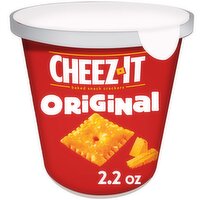 Cheez-It Cheese Crackers, Original, Single Serve, 2.2 Ounce