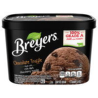 Breyers Ice Cream, Chocolate Truffle, Light, 1.5 Quart