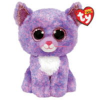 Ty Cassidy Cat Beanie Baby Plush, 1 Each