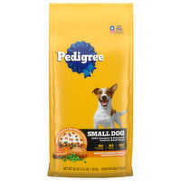 Pedigree Food for Dogs, Roasted Chicken, Rice & Vegetable Flavor, Small Dog, Adult, 56 Ounce