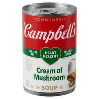 Campbell's® Condensed Heart Healthy Cream of Mushroom Soup, 10.5 Ounce