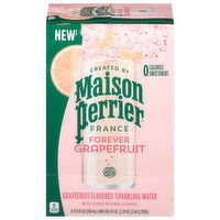 Maison Perrier Sparkling Water, Forever Grapefruit, 8 Each