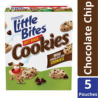 Entenmann's Entenmann's Little Bites Soft Baked Mini Chocolate Chip Cookies, 5 count, 6.88 oz, 6.88 Ounce