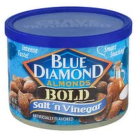 Blue Diamond Almonds, Bold, Salt N Vinegar, 6 Ounce