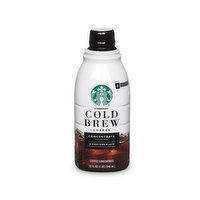 Starbucks Cold Brew Coffee, Signature Black Multi-Serve Concentrate, 32 Fluid ounce