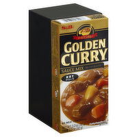 S&B Sauce Mix, Golden Curry, Hot, 3.2 Ounce