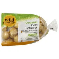 Wild Harvest Potatoes, Gold, Organic, 48 Ounce