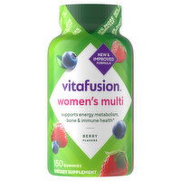 Vitafusion Gummies Berry Flavors Women's Multi, 150 Each