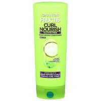 Fructis Conditioner, Moisturizing, Curl Nourish, 12 Fluid ounce